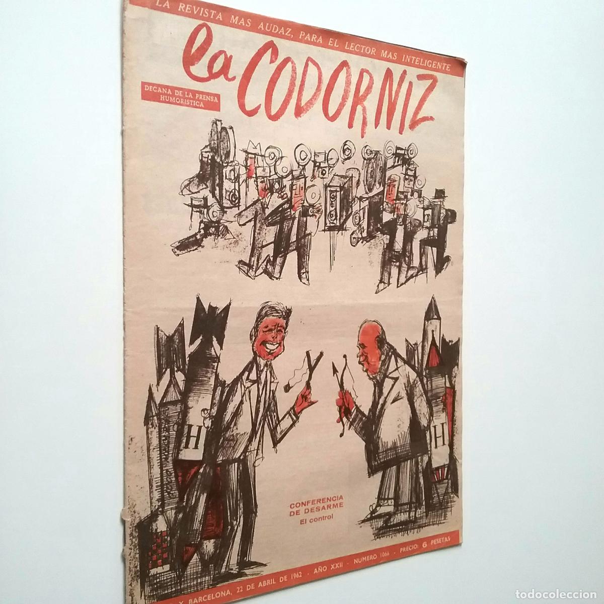 Libros: VV. AA. - La Codorniz. A&ntilde;os XXII. N&uacute;m. 1066. 1962 - Foto 1