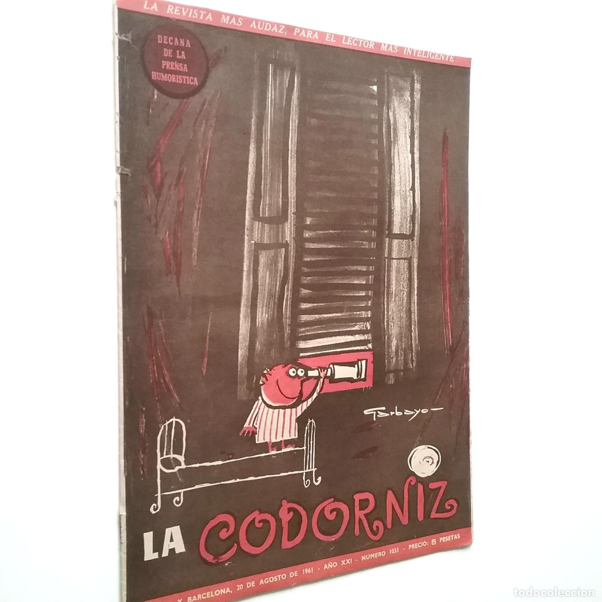 Libros: VV. AA. - La Codorniz. A&ntilde;os XXI. N&uacute;m. 1031. 1961 - Foto 1
