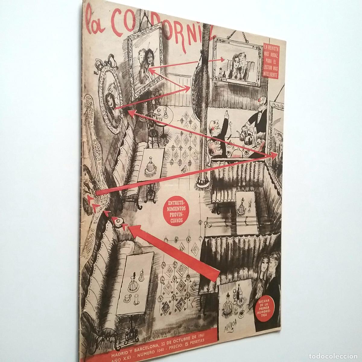 Libros: VV. AA. - La Codorniz. A&ntilde;os XXI. N&uacute;m. 1040. 1961 - Foto 1