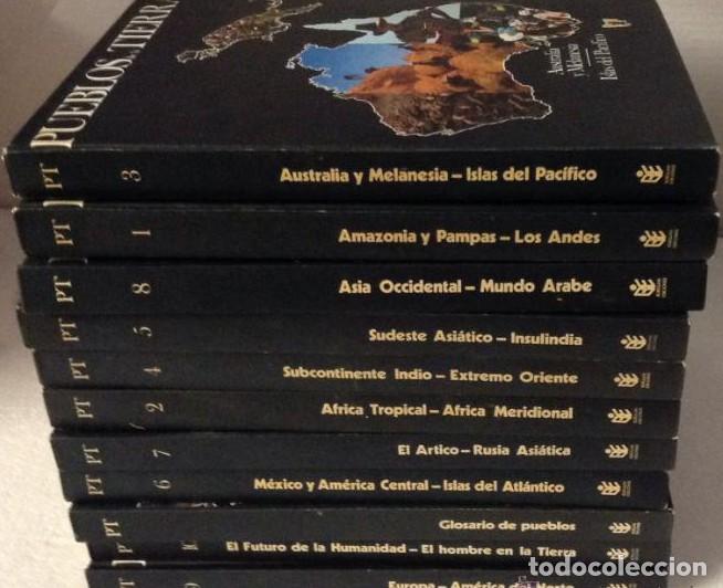 Libros: PUEBLOS DE LA TIERRA. ONCE TOMOS. Burul&aacute;n Ediciones, a&ntilde;o 1974. - completa - - Foto 1