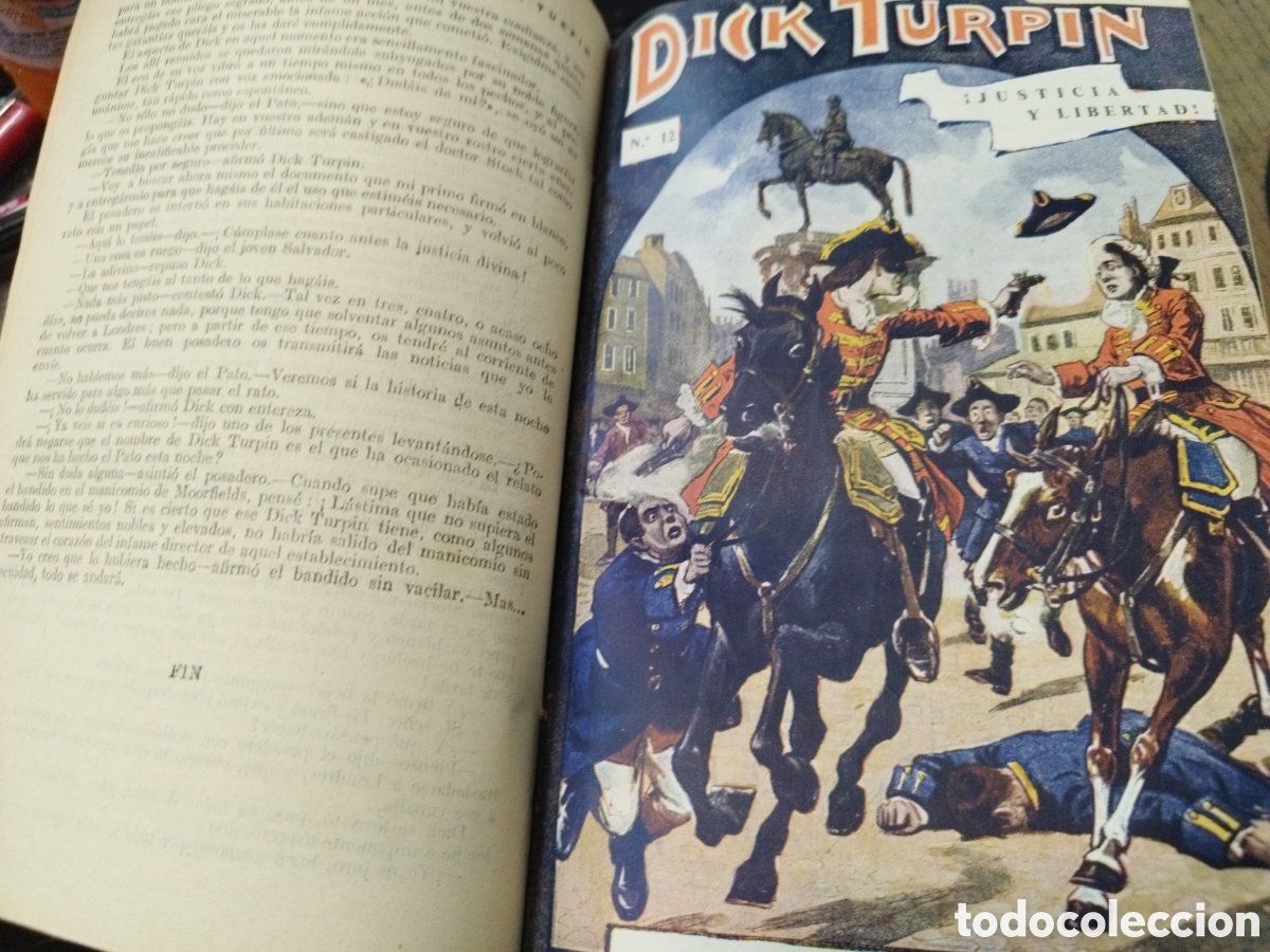 Libros: DICK TURPIN. Del n&ordm; 1 al n&ordm; 58. Completo - Foto 4