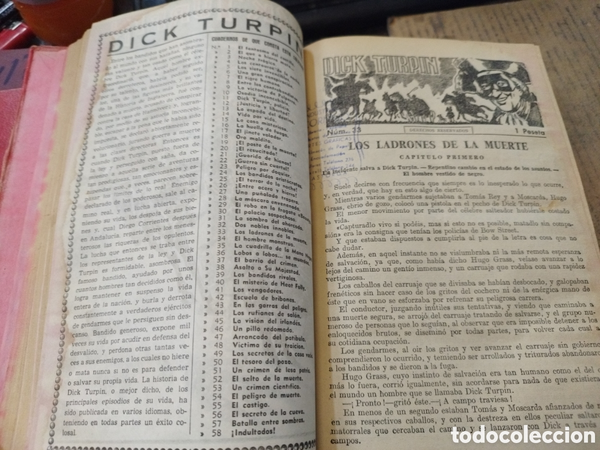 Libros: DICK TURPIN. Del n&ordm; 1 al n&ordm; 58. Completo - Foto 11