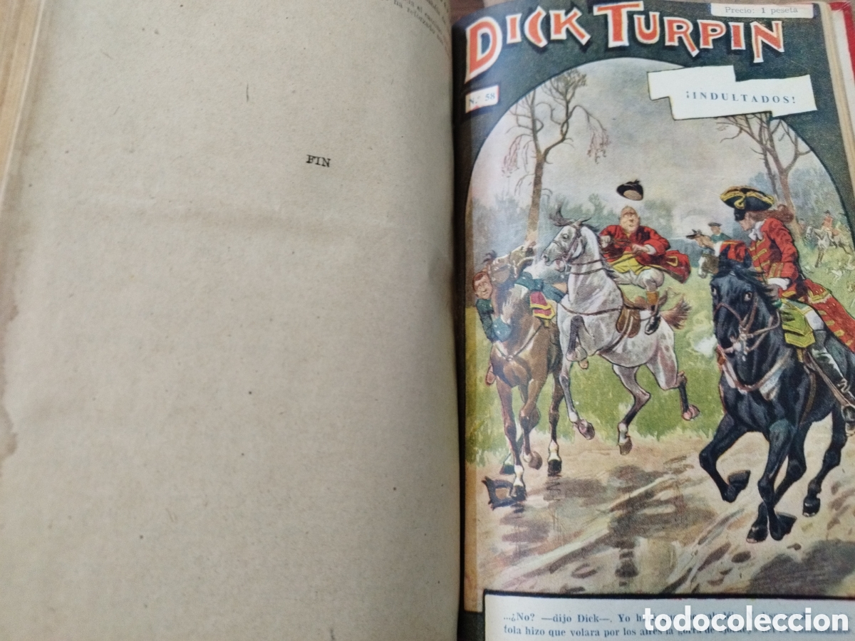 Libros: DICK TURPIN. Del n&ordm; 1 al n&ordm; 58. Completo - Foto 14