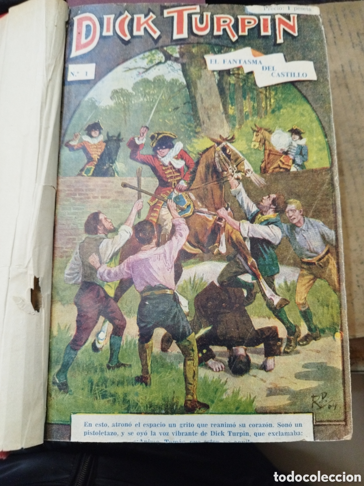 Libros: DICK TURPIN. Del n&ordm; 1 al n&ordm; 58. Completo - Foto 1
