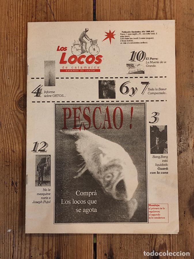 B&uuml;cher: Revista. LOS LOCOS DE CATAMARCA estamos de vuelta. N&ordm;2 1996. Publicaci&oacute;n clandestina -