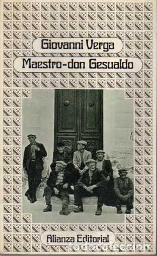Libros: MAESTRO DON GESUALDO. - VERGA, Giovanni. - Foto 1
