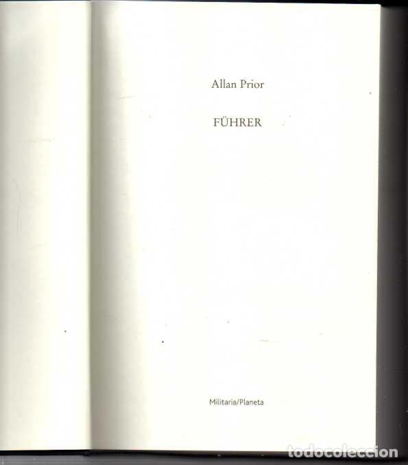 Libros: F&Uuml;HRER. - PRIOR, Allan. - Foto 1