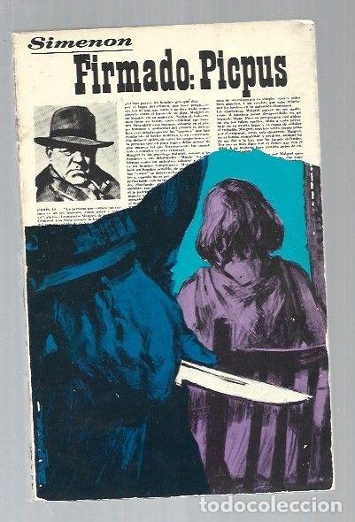Libros: FIRMADO: PICPUS - SIMENON, GEORGES - Foto 1
