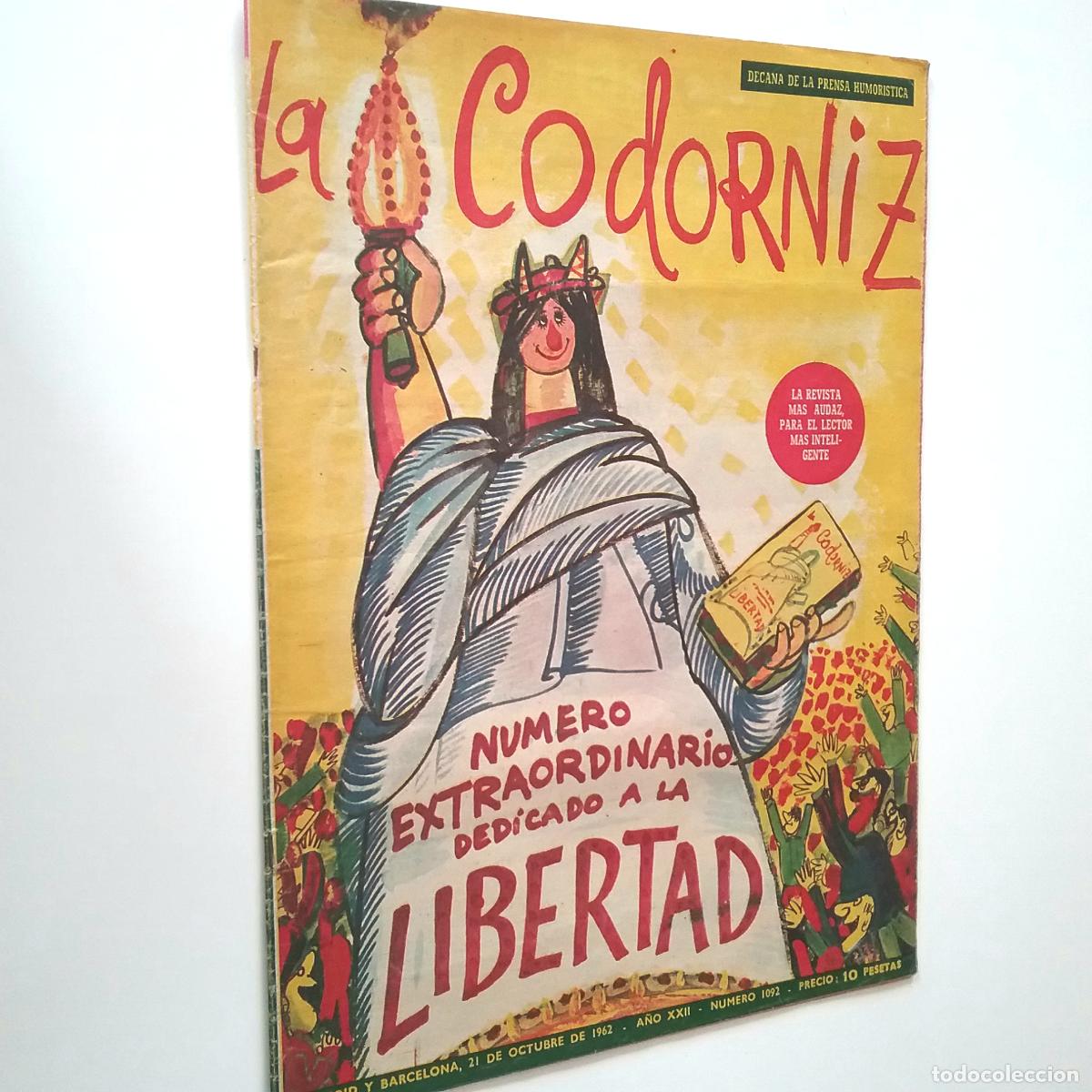 Libros: VV. AA. - La Codorniz. A&ntilde;os XXII. N&uacute;m. 1092. 1962 - Foto 1