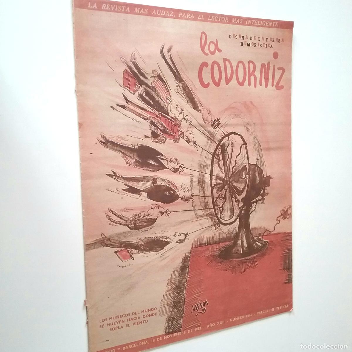 Libros: VV. AA. - La Codorniz. A&ntilde;os XXII. N&uacute;m. 1096. 1962 - Foto 1