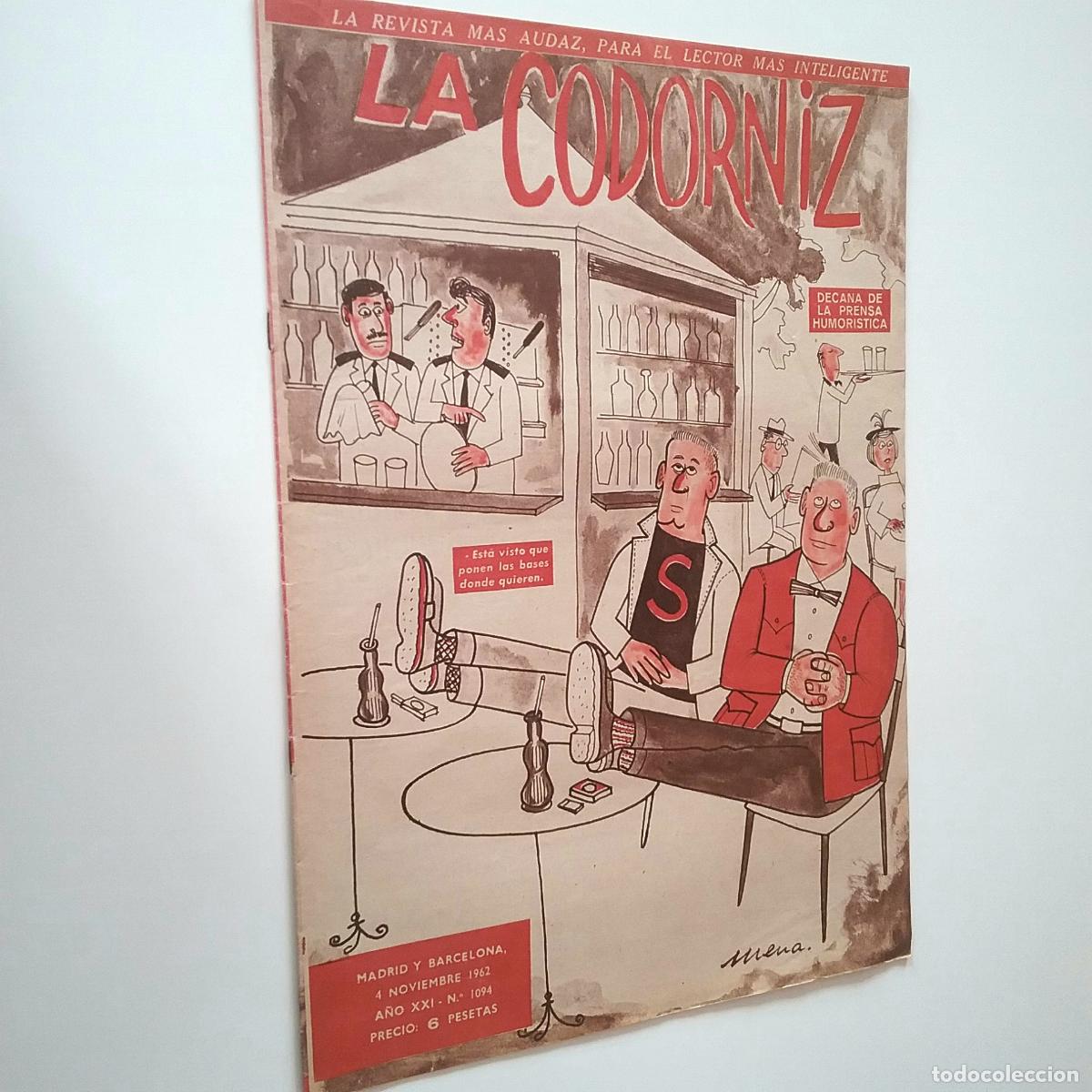 Libros: VV. AA. - La Codorniz. A&ntilde;os XXII. N&uacute;m. 1094. 1962 - Foto 1