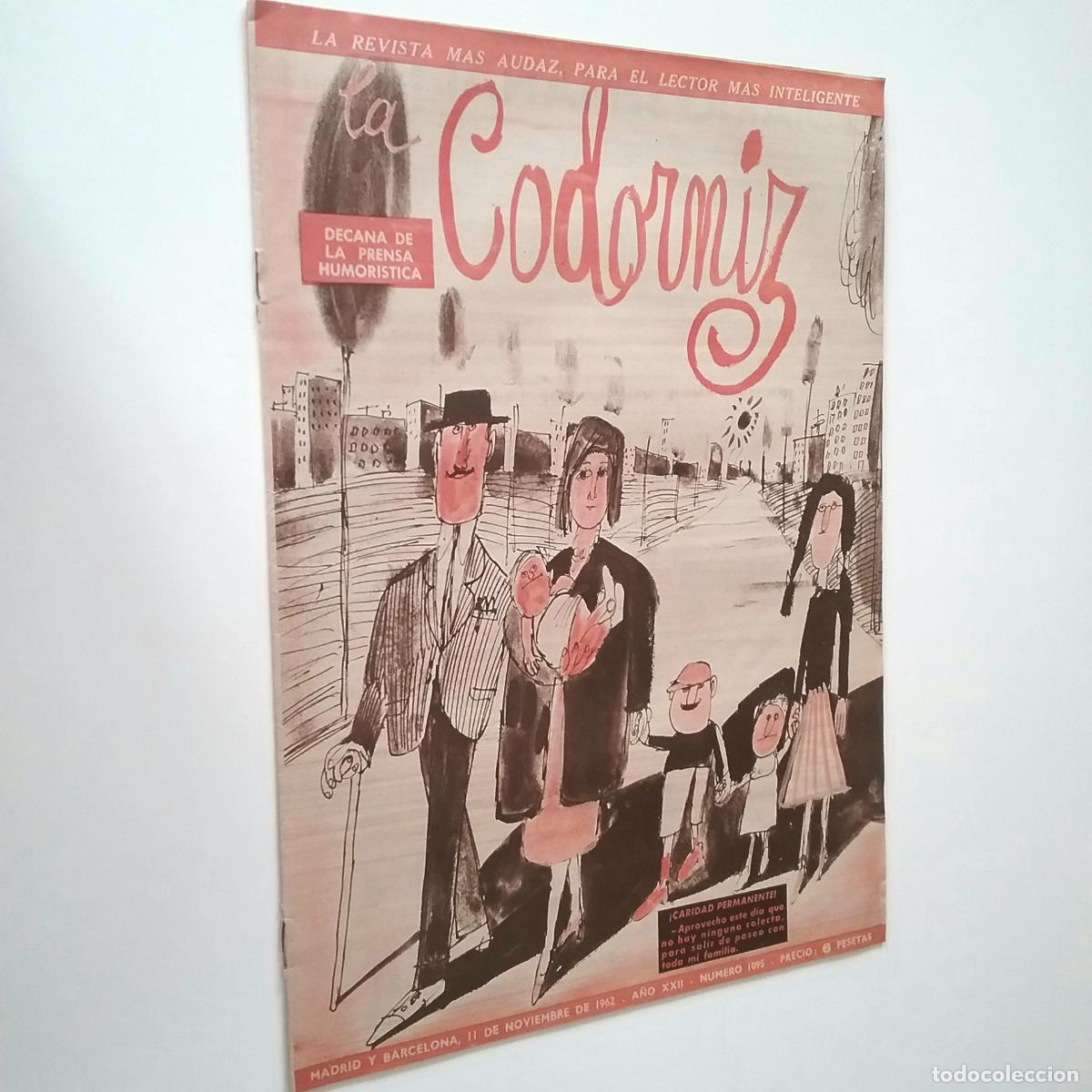 Libros: VV. AA. - La Codorniz. A&ntilde;os XXII. N&uacute;m. 1095. 1962 - Foto 1