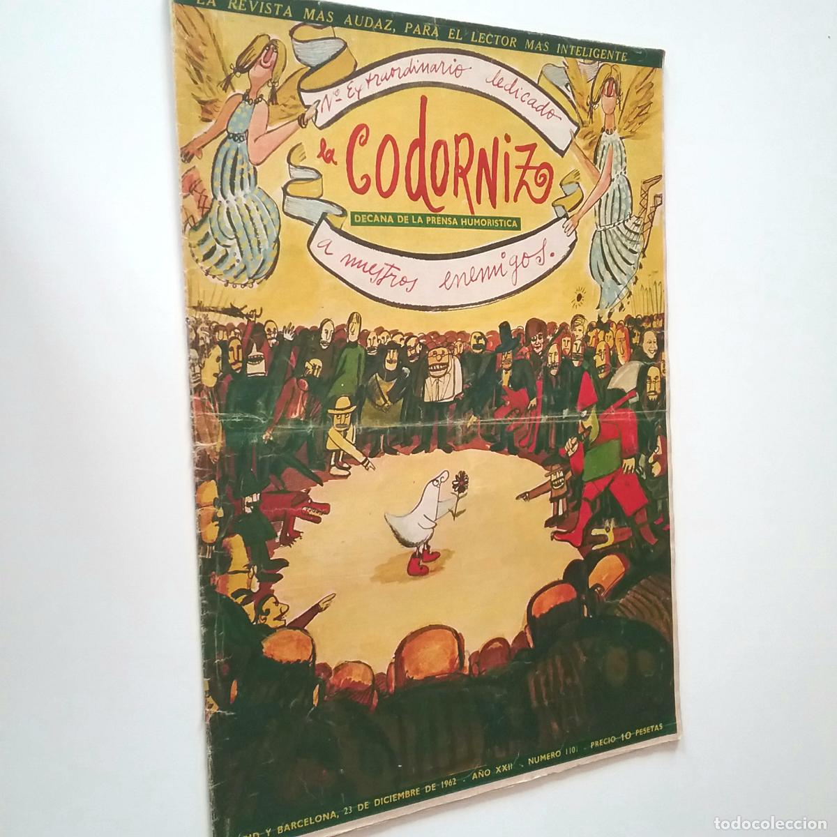 Libros: VV. AA. - La Codorniz. A&ntilde;os XXII. N&uacute;m. 1101. 1962 - Foto 1
