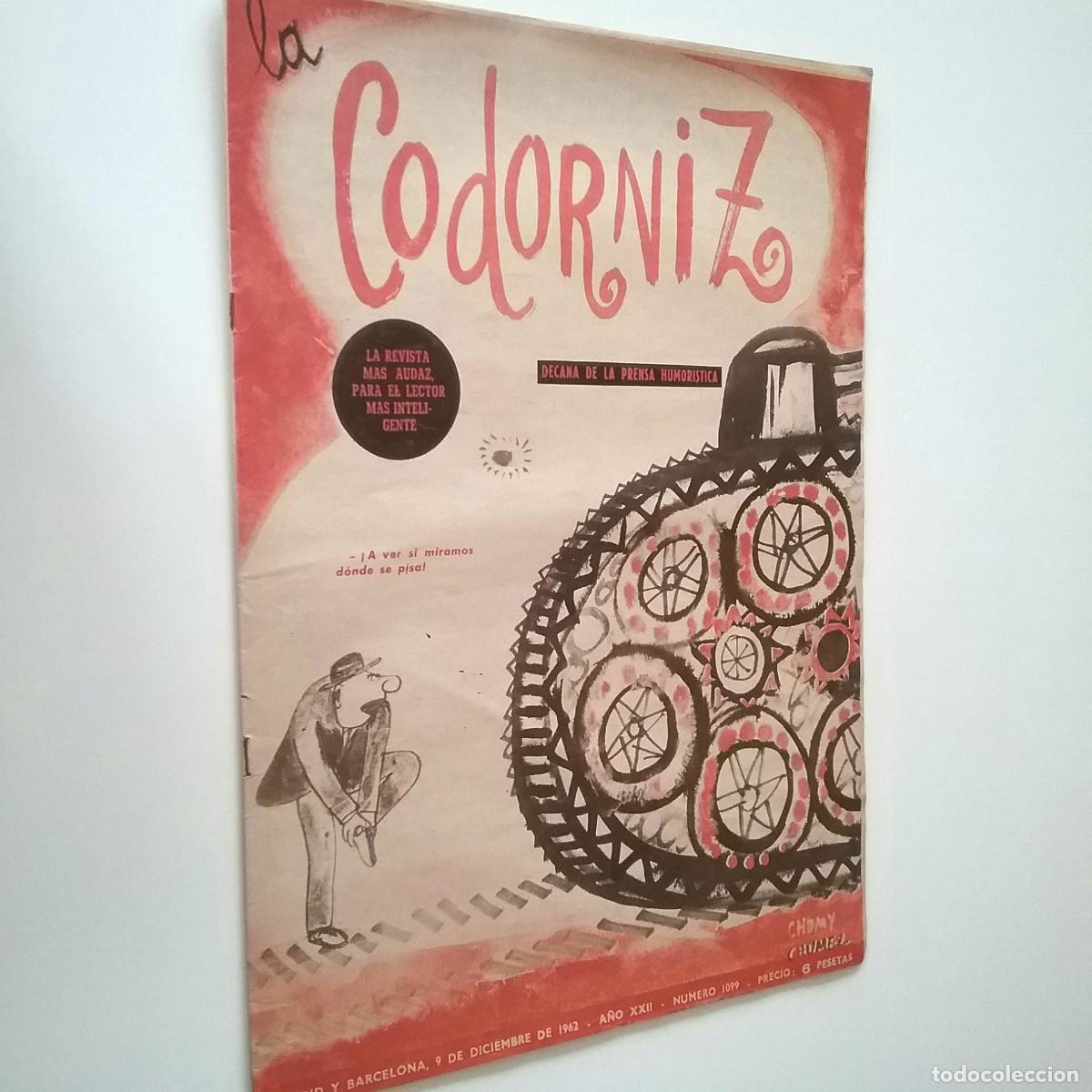 Libros: VV. AA. - La Codorniz. A&ntilde;os XXII. N&uacute;m. 1099. 1962 - Foto 1