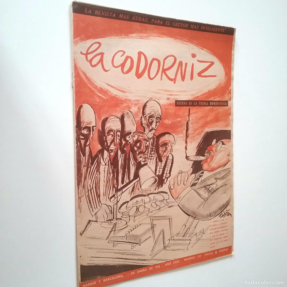 Libros: VV. AA. - La Codorniz. A&ntilde;os XXIII. N&uacute;m. 1105. 1963 - Foto 1
