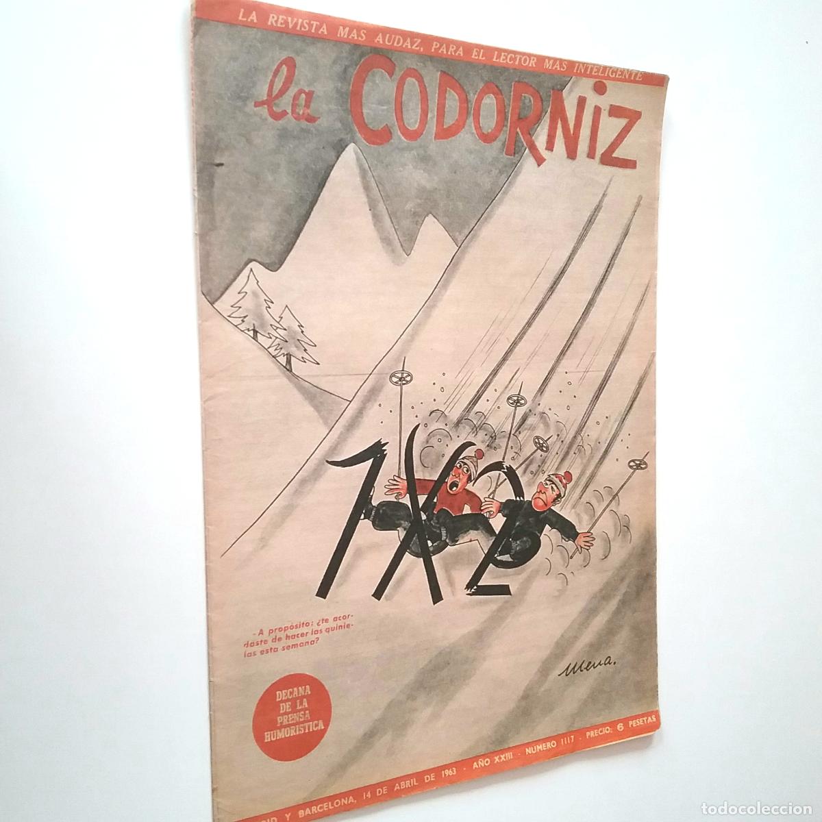 Libros: VV. AA. - La Codorniz. A&ntilde;os XXIII. N&uacute;m. 1117. 1963 - Foto 1