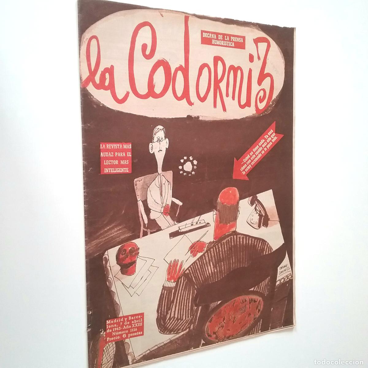Libros: VV. AA. - La Codorniz. A&ntilde;os XXIII. N&uacute;m. 1116. 1963 - Foto 1