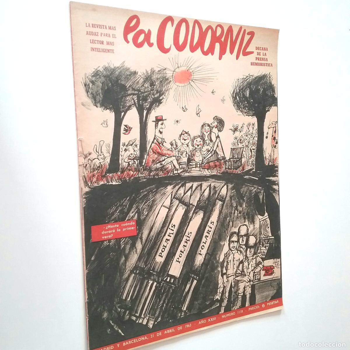 Libros: VV. AA. - La Codorniz. A&ntilde;os XXIII. N&uacute;m. 1118. 1963 - Foto 1