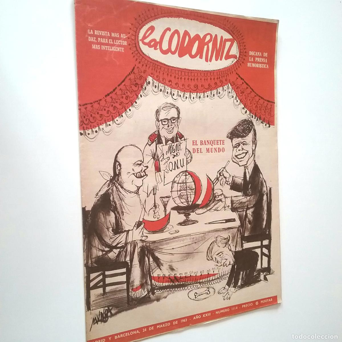 Libros: VV. AA. - La Codorniz. A&ntilde;os XXIII. N&uacute;m. 1114. 1963 - Foto 1