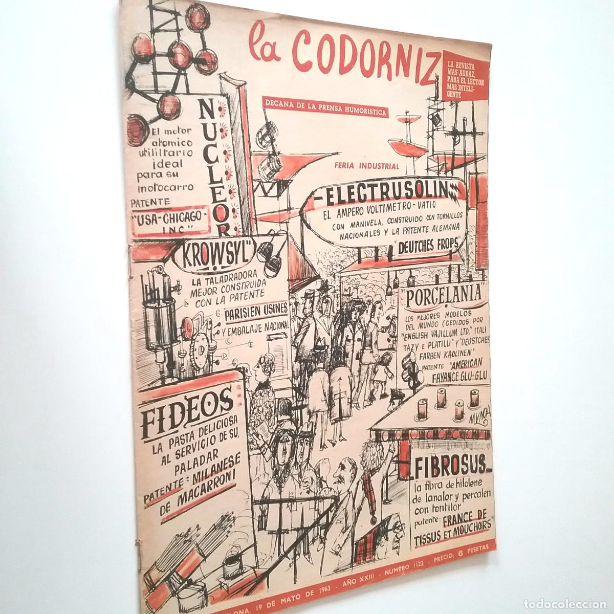 Libros: VV. AA. - La Codorniz. A&ntilde;os XXIII. N&uacute;m. 1122. 1963 - Foto 1