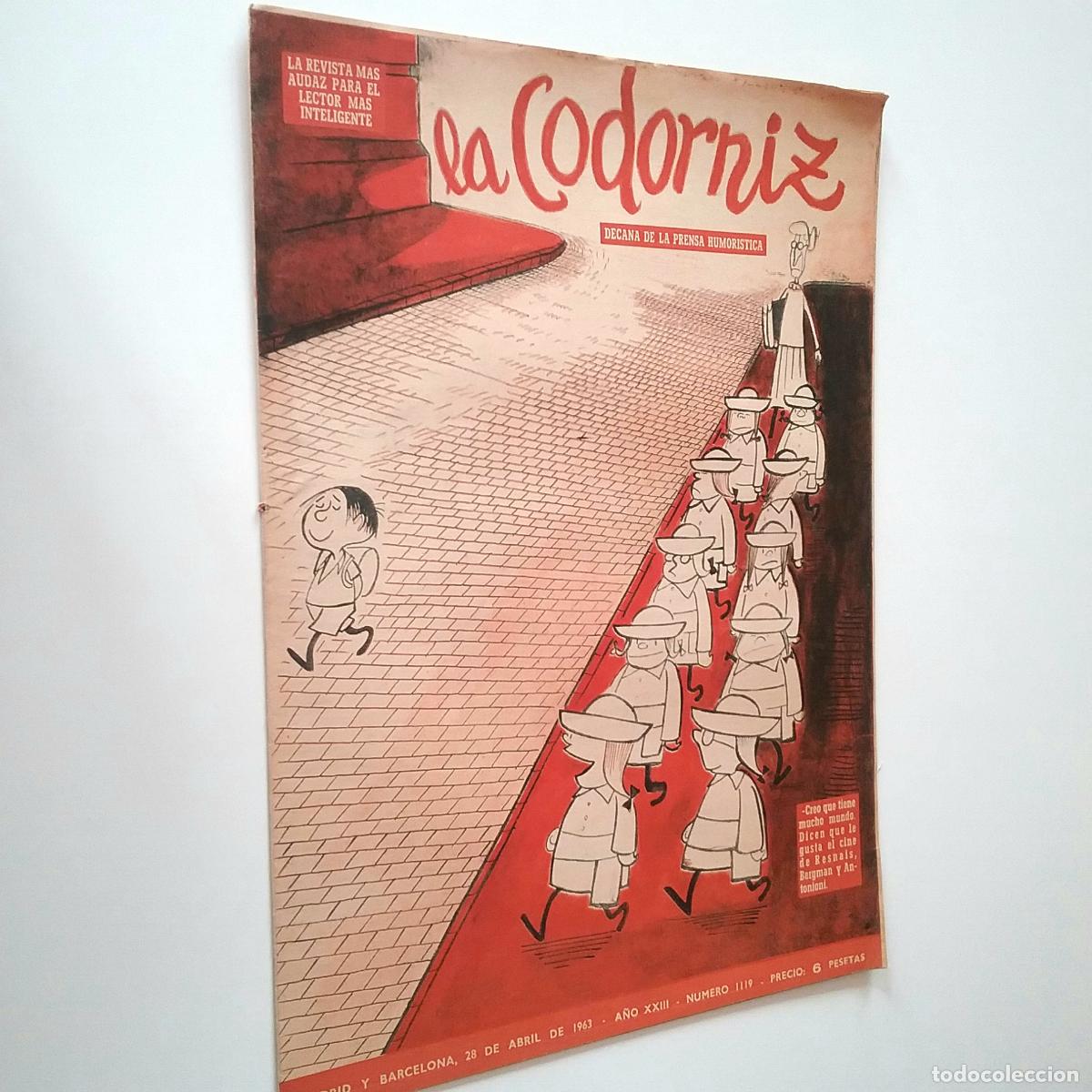 Libros: VV. AA. - La Codorniz. A&ntilde;os XXIII. N&uacute;m. 1119. 1963 - Foto 1