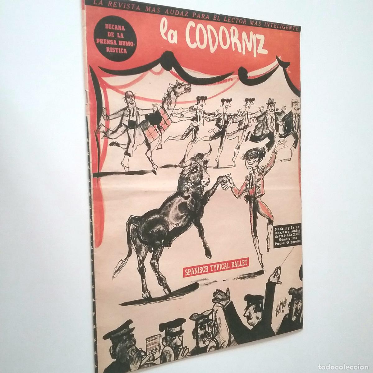 Libros: VV. AA. - La Codorniz. A&ntilde;os XXIII. N&uacute;m. 1138. 1963 - Foto 1