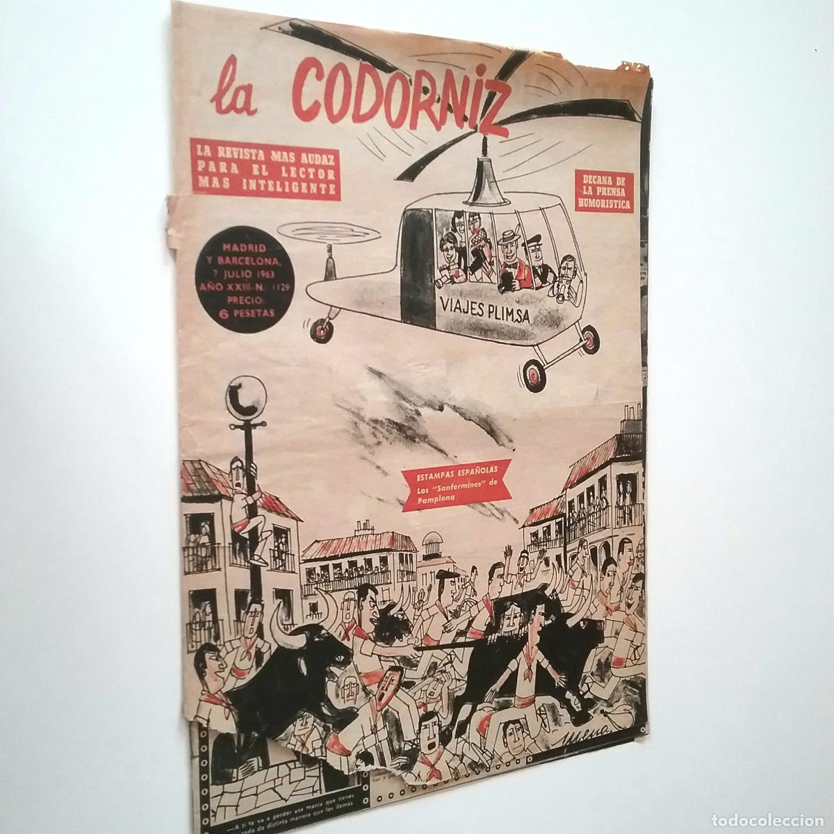 Libros: VV. AA. - La Codorniz. A&ntilde;os XXIII. N&uacute;m. 1129. 1963 - Foto 1
