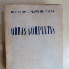 Libros: JOSÉ ANTONIO PRIMO DE RIVERA OBRAS COMPLETAS. Lote 394216554