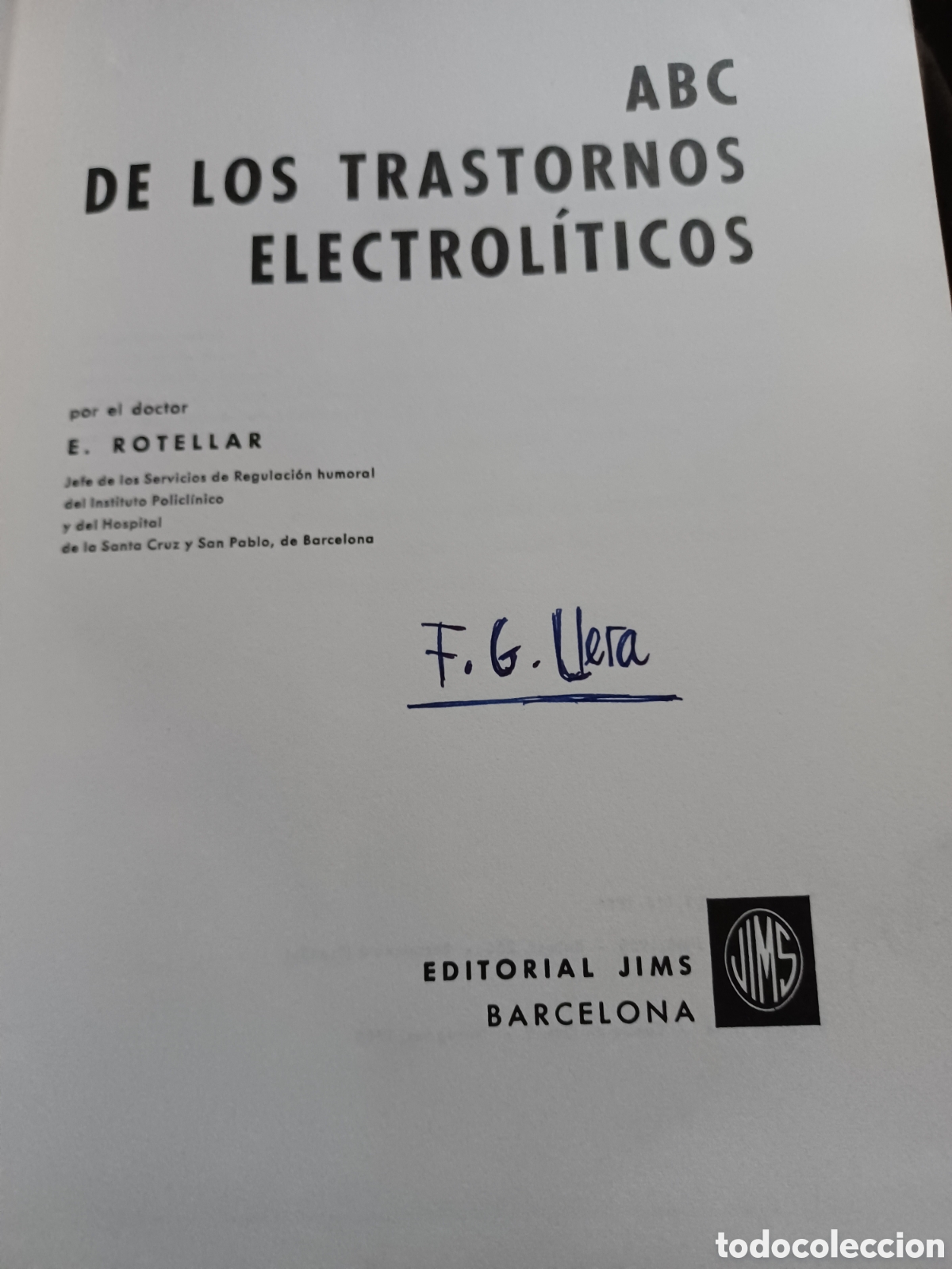 Libros: Barybook 353. . . ABC de los trastornos electrol&iacute;ticos E rotellar - Foto 2