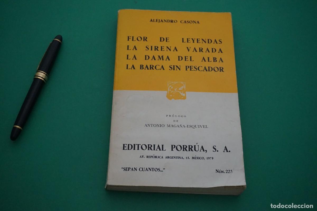 Livros em segunda m&atilde;o: AMF-26G/ FLOR DE LEYENDAS LA SIRENA VARADA LA DAMA DEL ALBA LA BARCA SIN PESCADOR / PORRUA