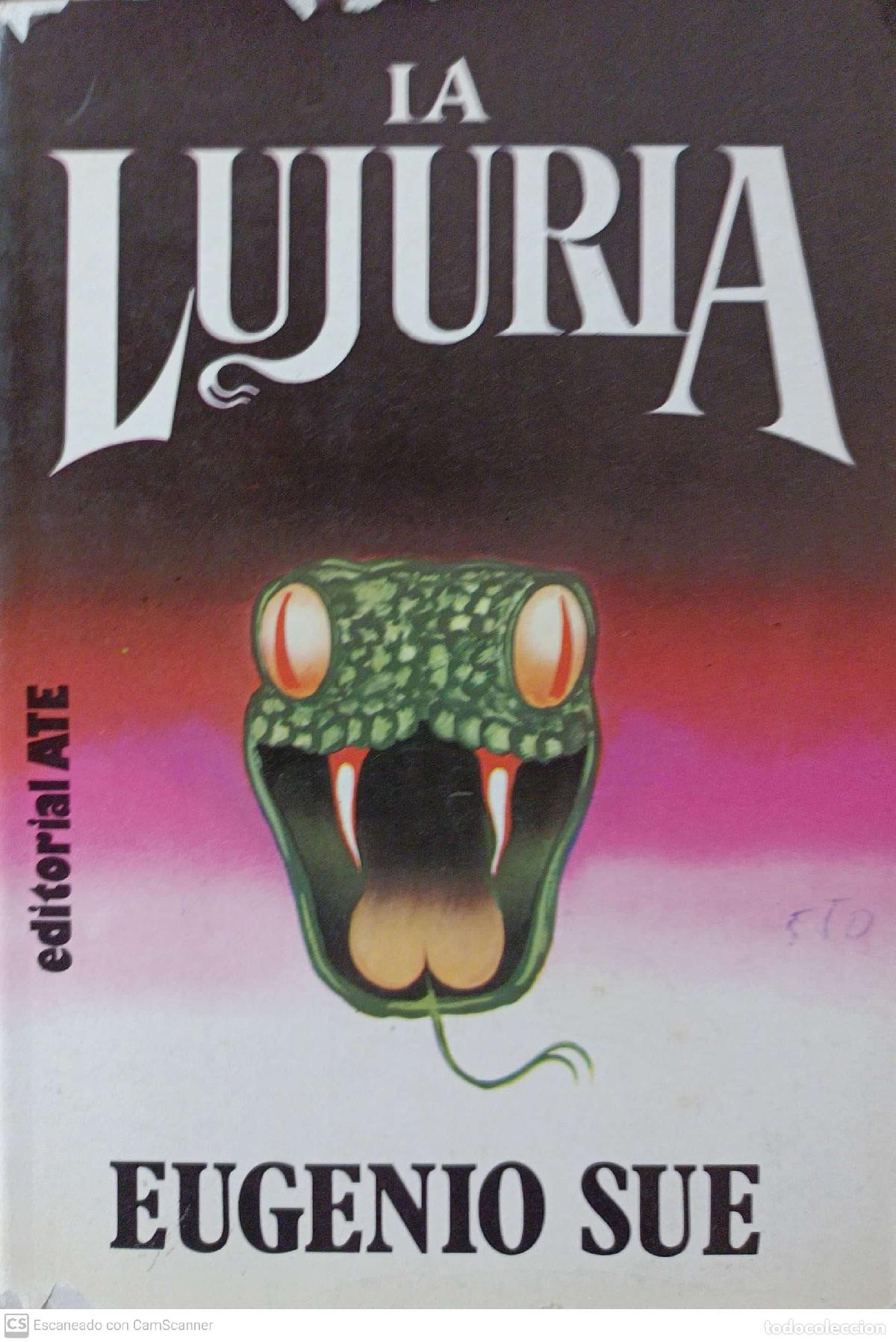 Libros: La lujuria - Sue, Eugenio - Foto 1