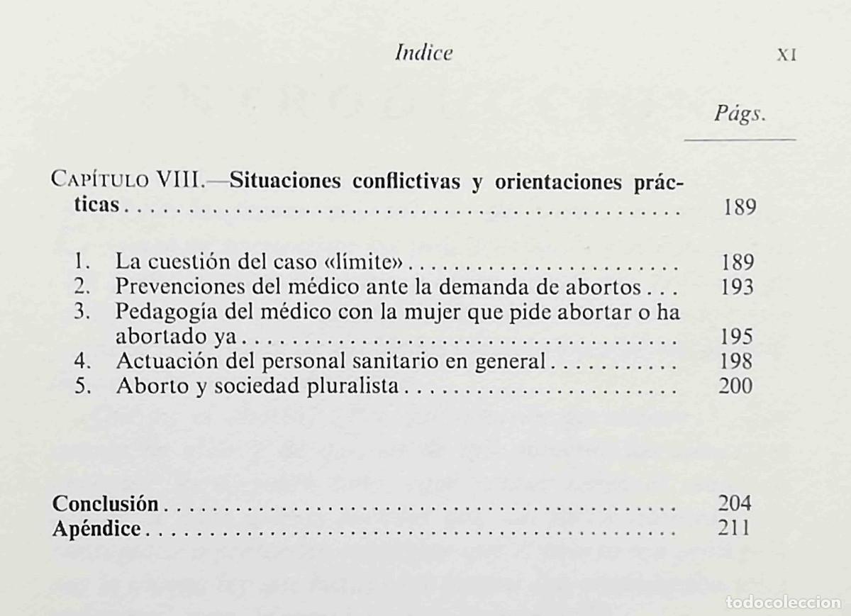 Libros: El aborto. No matar&aacute;s. Niceto Blazquez. - Foto 4