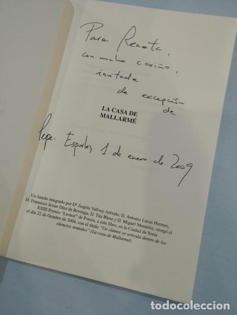 Libros: Jos&eacute; Vidal Valicourt - Poes&iacute;a. La casa de Mallarm&eacute; - Foto 3