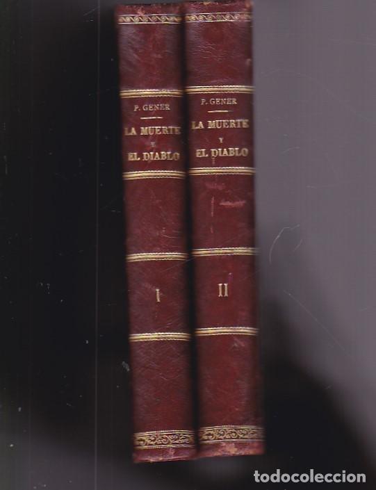 Libros: La muerte y el diablo - GENER, Pompeyo - Foto 1