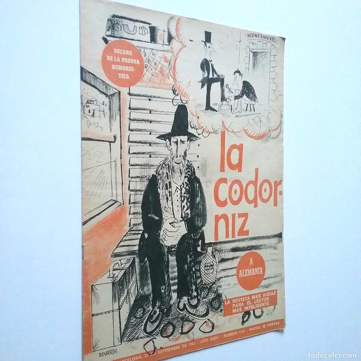 Libros: VV. AA. - La Codorniz. A&ntilde;os XXIII. N&uacute;m. 1140. 1963 - Foto 1