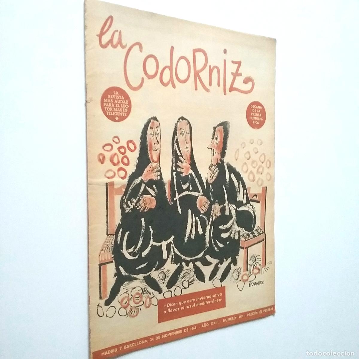 Libros: VV. AA. - La Codorniz. A&ntilde;os XXIII. N&uacute;m. 1149. 1963 - Foto 1