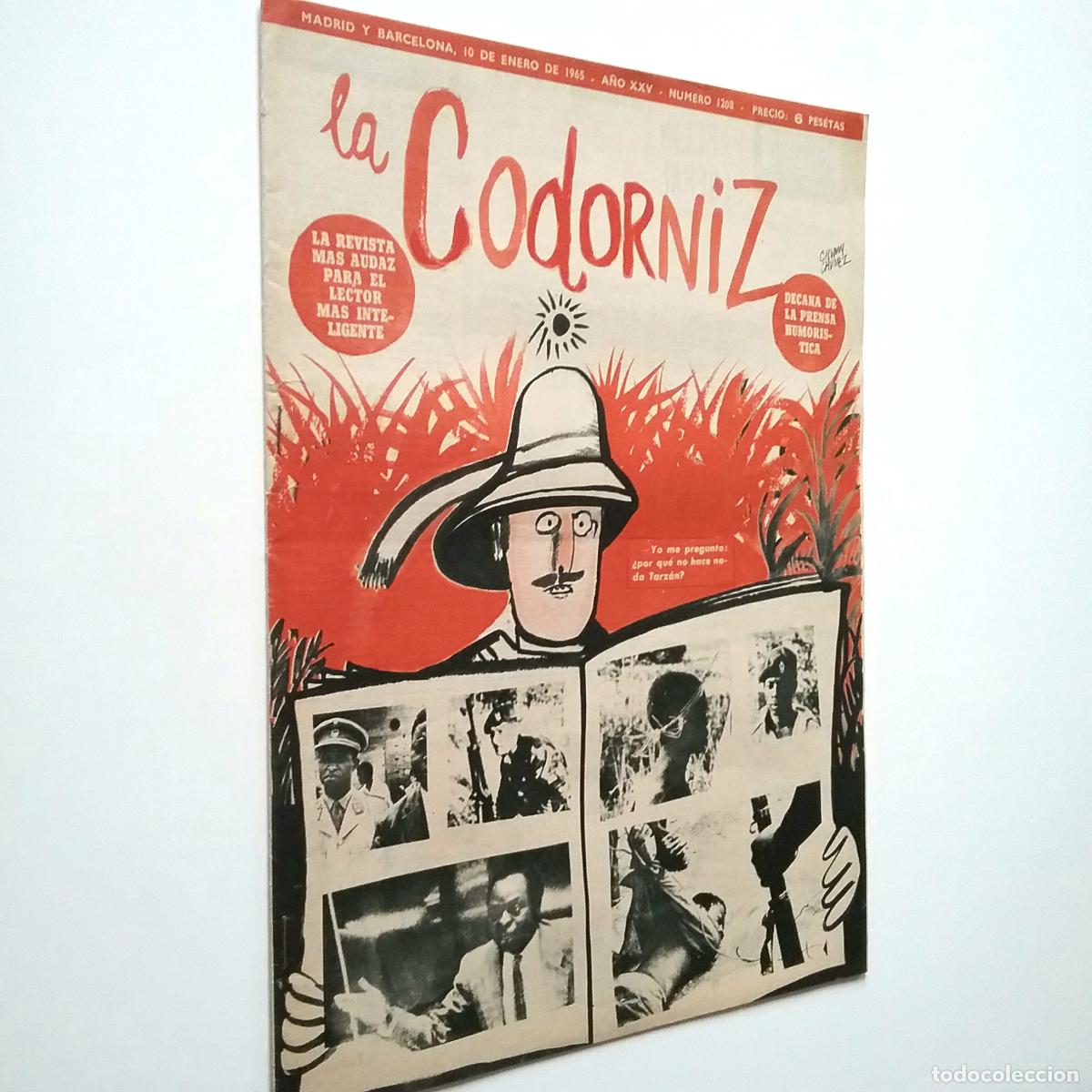 Libros: VV. AA. - La Codorniz. A&ntilde;os XXV. N&uacute;m. 1208. 1965 - Foto 1