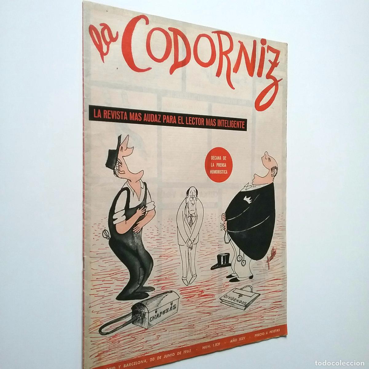 Libros: VV. AA. - La Codorniz. A&ntilde;os XXV. N&uacute;m. 1231. 1965 - Foto 1