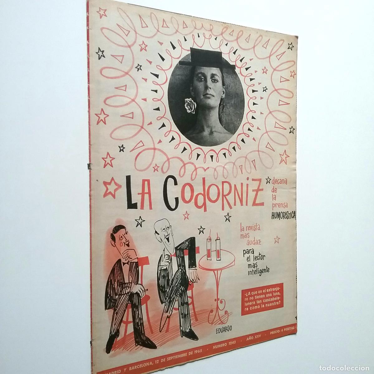 Libros: VV. AA. - La Codorniz. A&ntilde;os XXV. N&uacute;m. 1243. 1965 - Foto 1