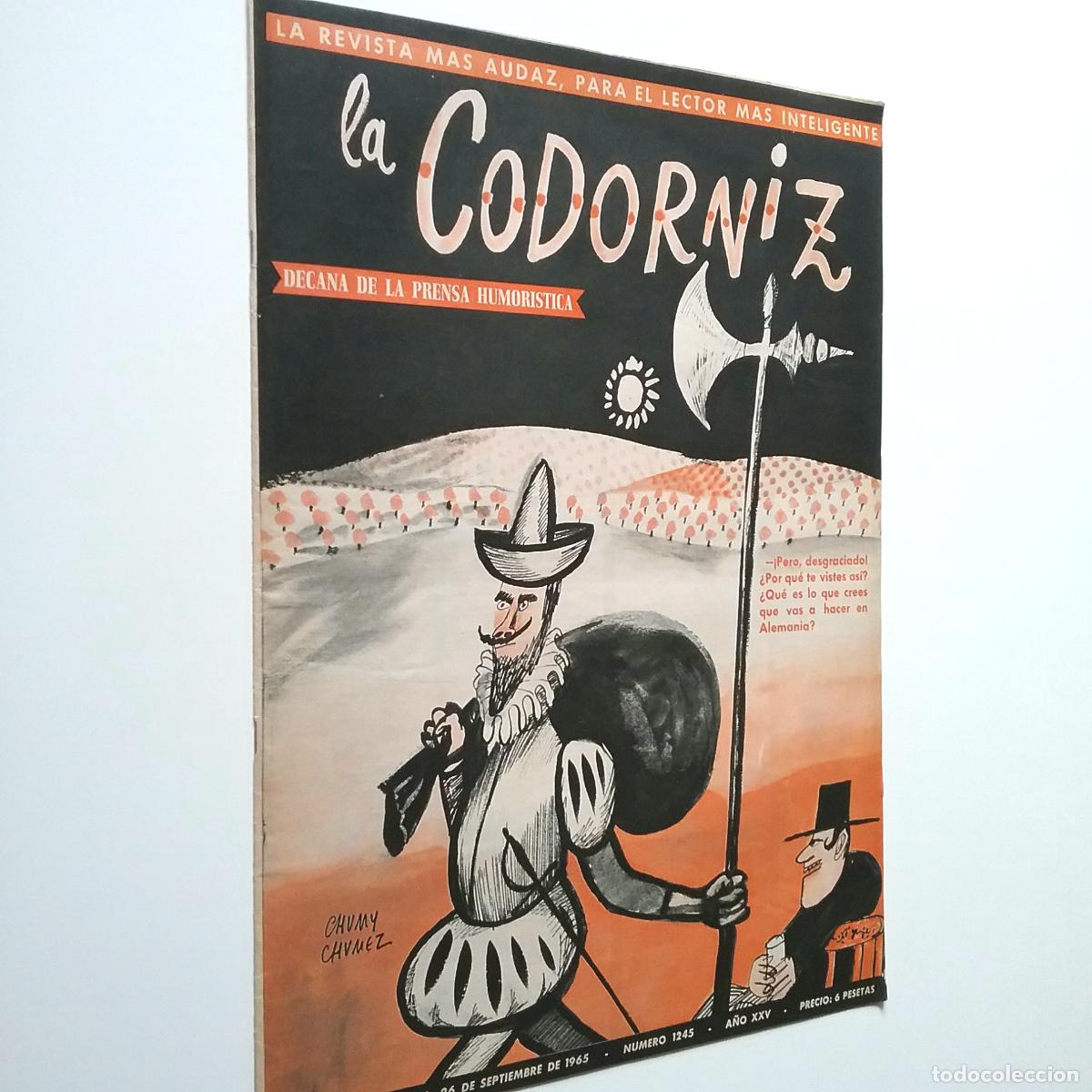 Libros: VV. AA. - La Codorniz. A&ntilde;os XXV. N&uacute;m. 1245. 1965 - Foto 1