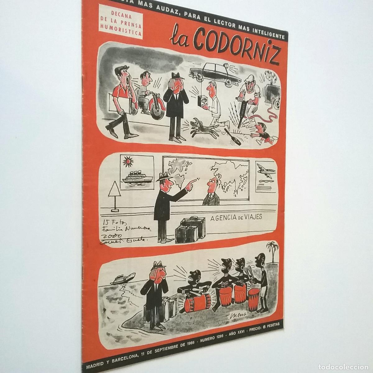 Libros: VV. AA. - La Codorniz. A&ntilde;os XXVI. N&uacute;m. 1295. 1966 - Foto 1