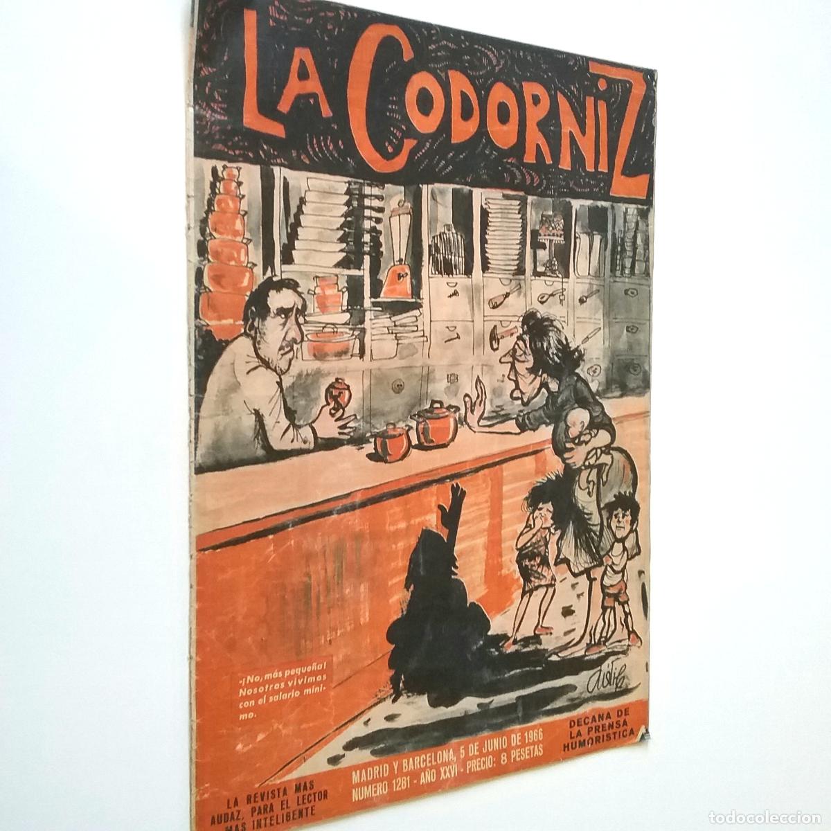 Libros: VV. AA. - La Codorniz. A&ntilde;os XXVI. N&uacute;m. 1281. 1966 - Foto 1