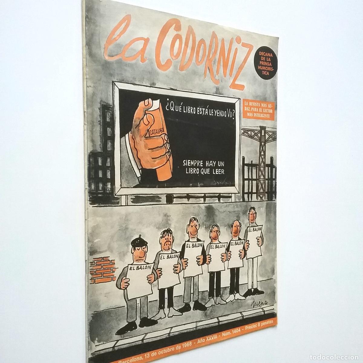 Libros: VV. AA. - La Codorniz. A&ntilde;os XXVIII. N&uacute;m. 1404. 1968 - Foto 1