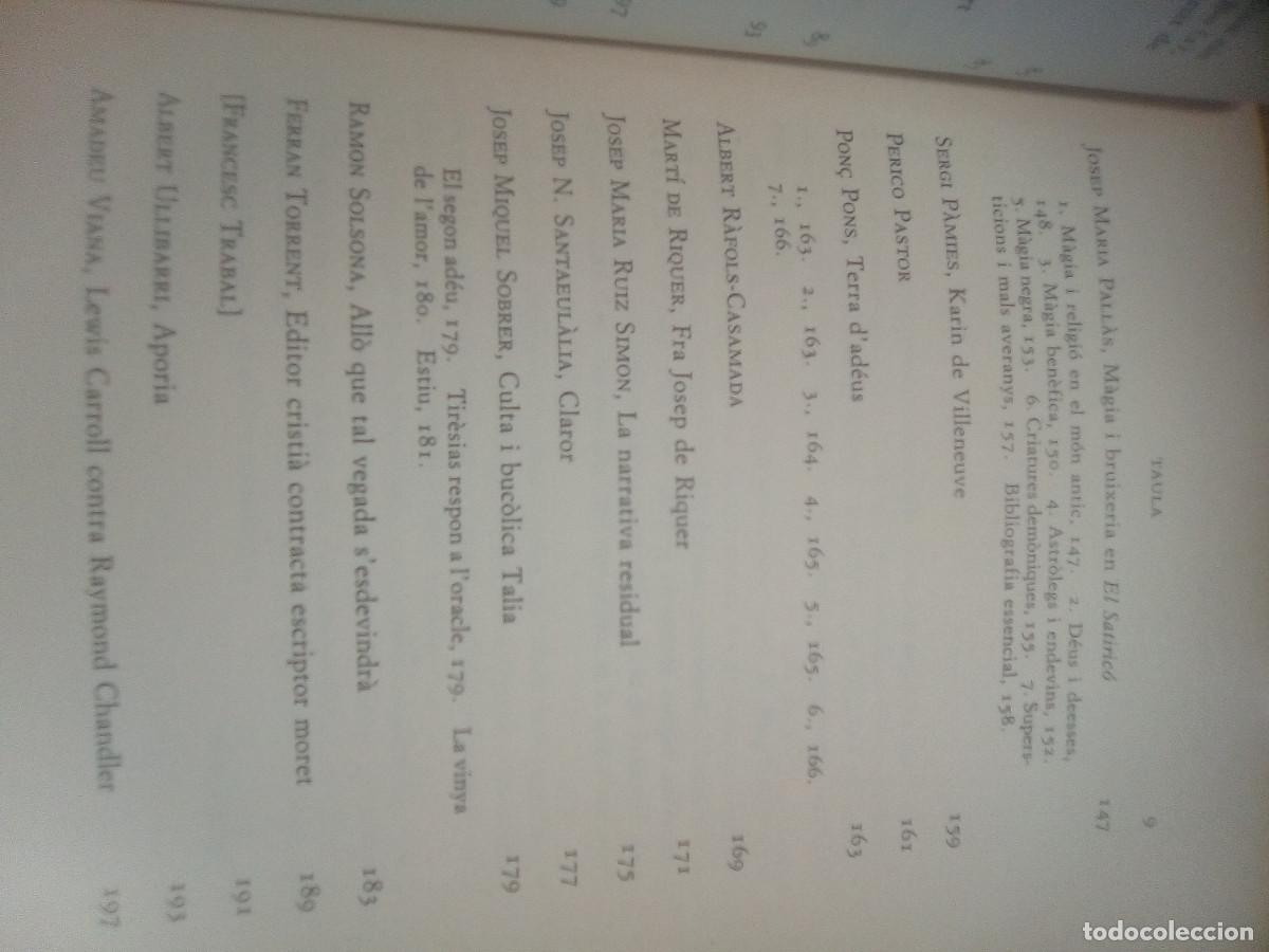 Libri di seconda mano: QUADERNS CREMA. DEU ANYS