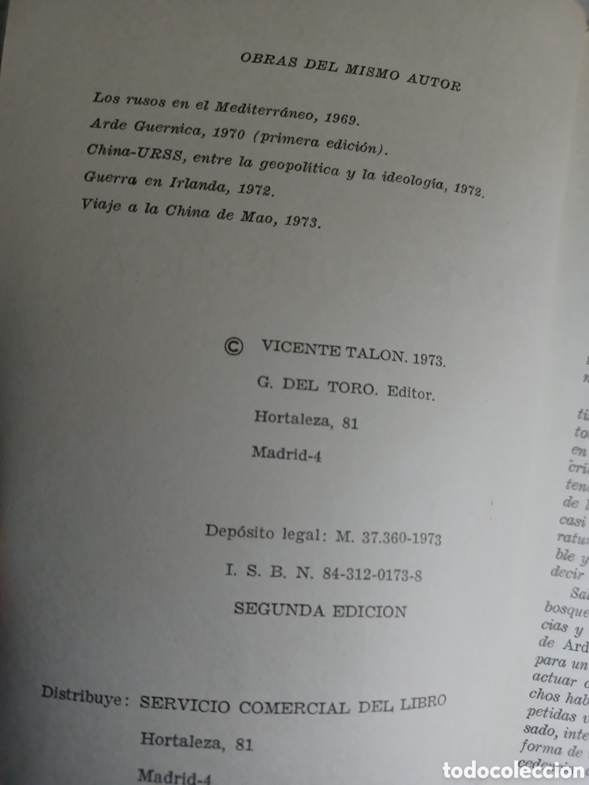 Libros: Barybook 183. Arde Gernika Vicente tal&oacute;n G.Toro - Foto 3