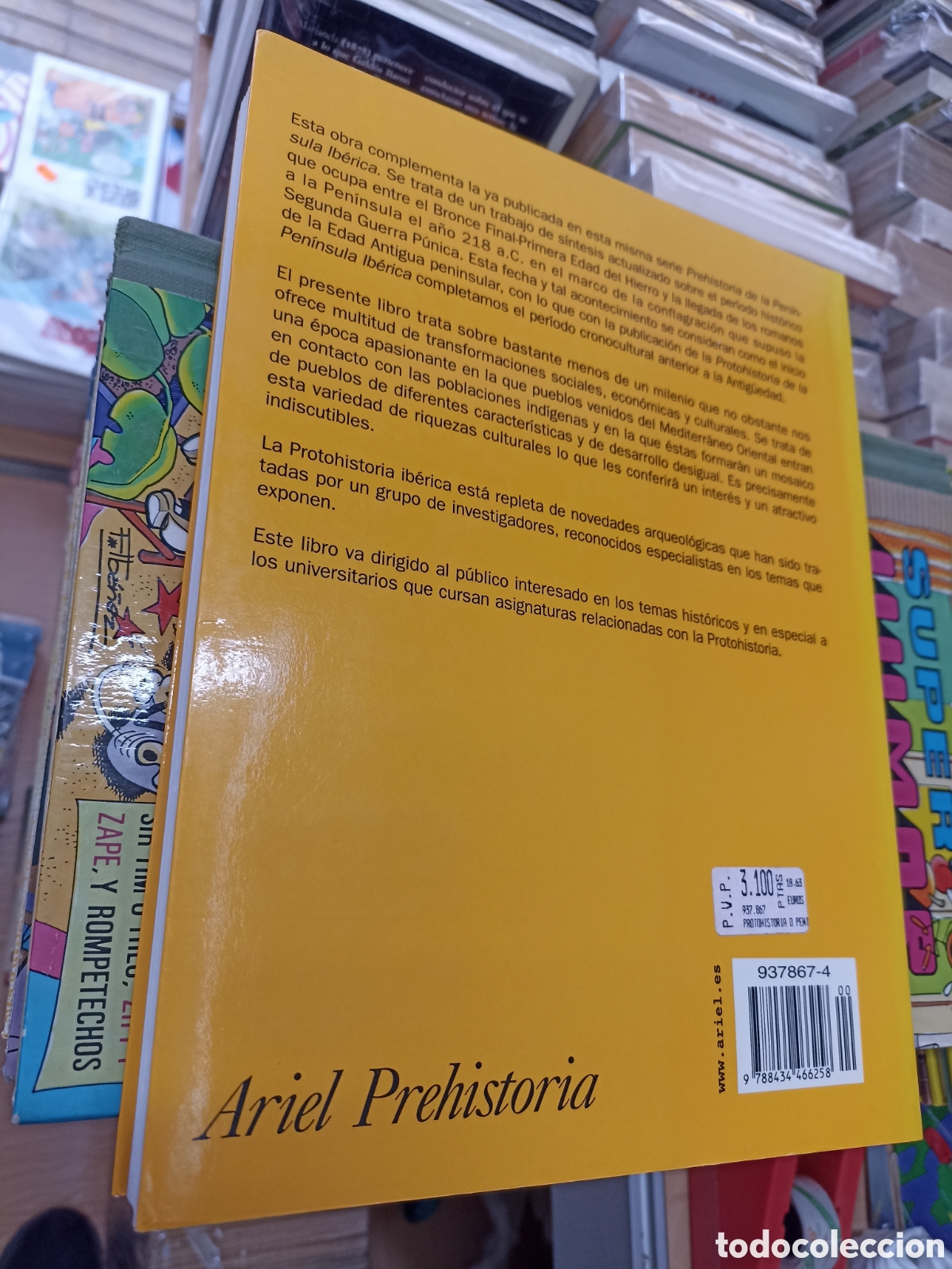 Libros: Protohistoria de la pen&iacute;nsula ib&eacute;rica, editorial Ariel prehistoria - Foto 2