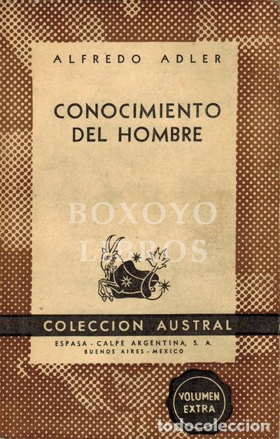 Libros: ADLER, Alfredo. Conocimiento del hombre - Foto 1