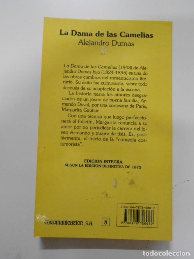 Libros: LA DAMA DE LAS CAMELIAS. ALEJANDRO DUMAS. TDK45 - - Foto 2