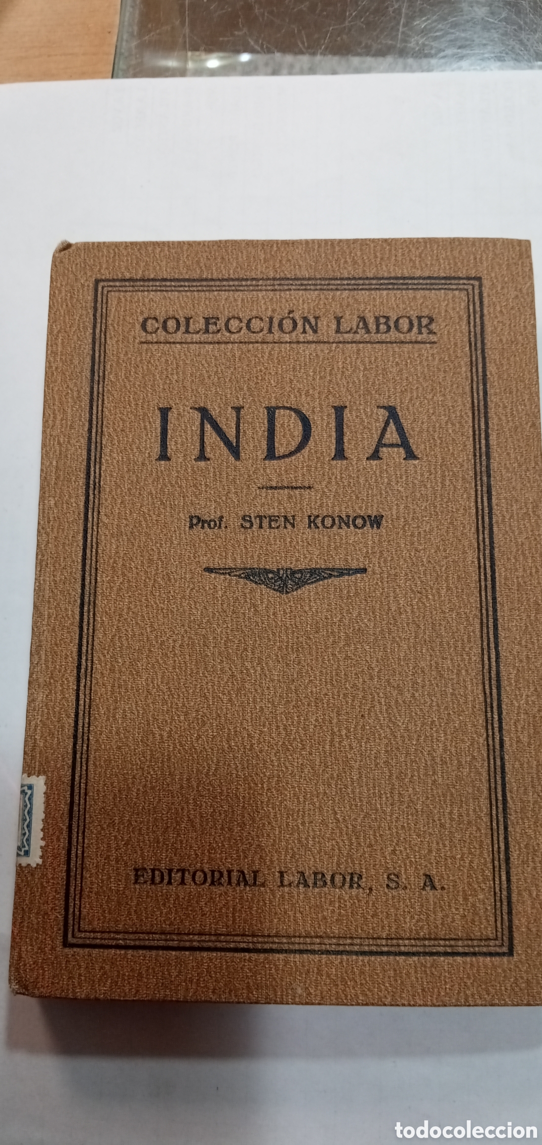 Libros: India.Coleccion Labor.Prof Sten Konow.1926 - Foto 3