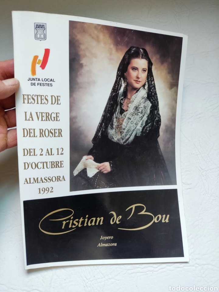 Libros: Programa de fiestas Almazora festes de la Verge del Roser 1992 - Foto 1